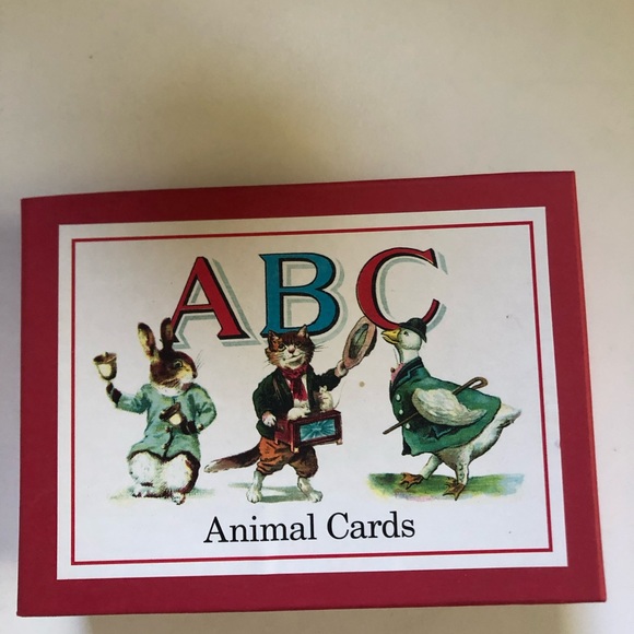 NEW IN BOX Cavallini ABC Animal Cards - Picture 2 of 6